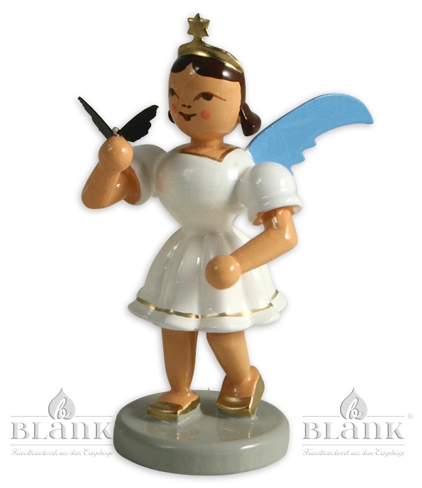 Blank - Kurzrockengel farbig mit Schmetterling