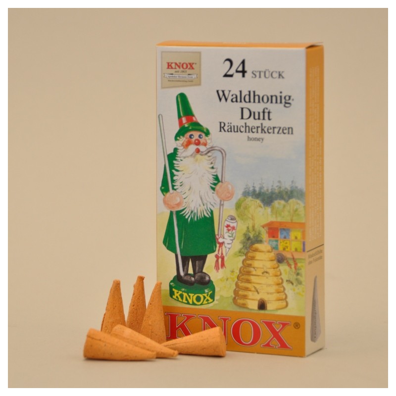KNOX Räucherkerzen Waldhonig 24 St. / Pkg.