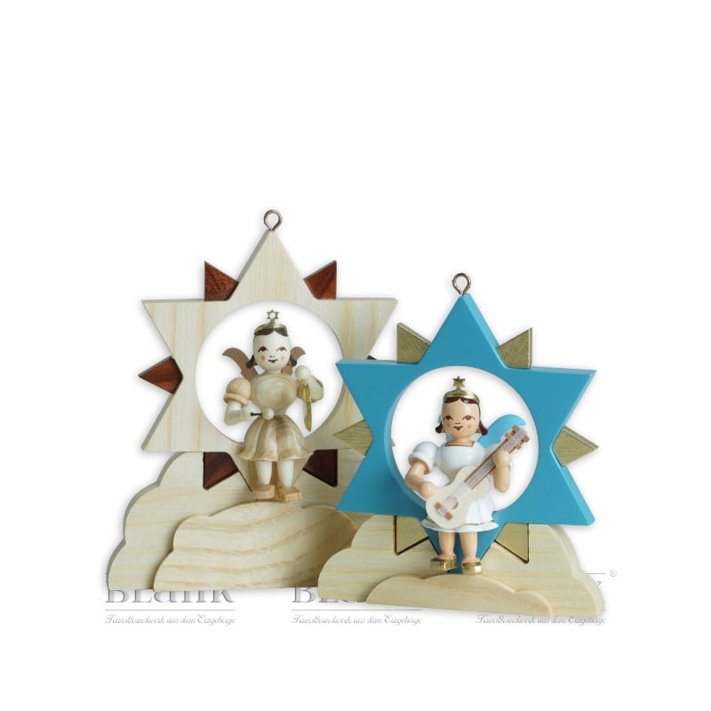 Blank - Sternhalterung für Engel im Stern