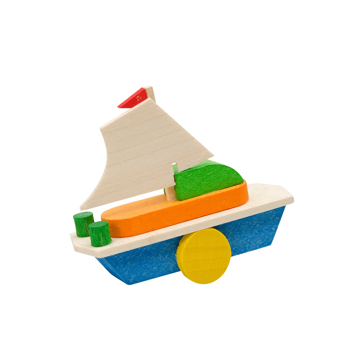 Segelschiff als Baumschmuck