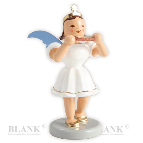 Blank - Kurzrockengel farbig mit Mundharmonika