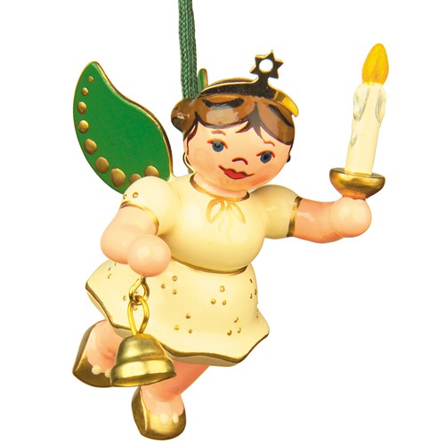 Hubrig - Baumbehang Engel mit Licht/Glocke