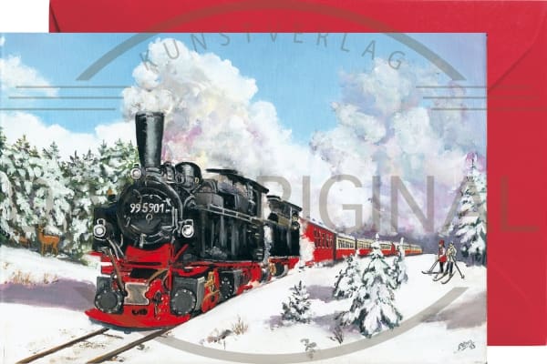 Mini-Adventskalender - Harzer Schmalspurbahn