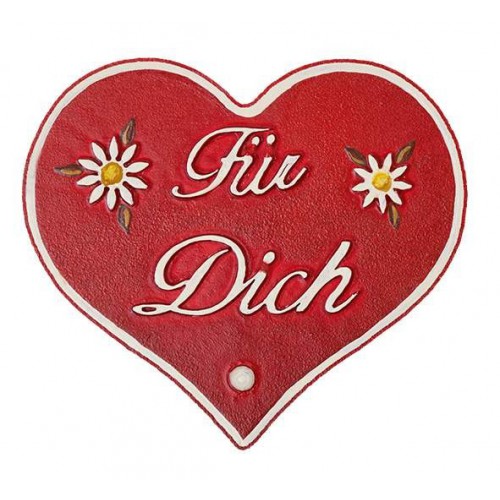 Hubrig - Magnetpin Herzen - Für Dich