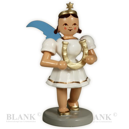 Blank - Kurzrockengel farbig mit Hufeisen - Auslaufartikel