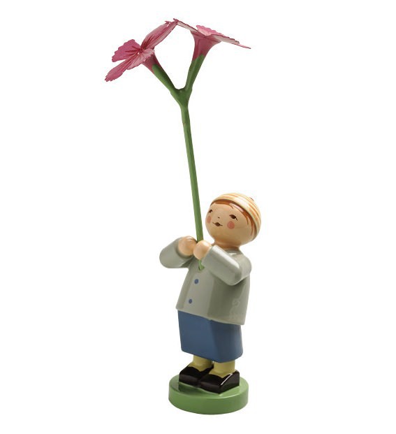 Junge mit Nelke