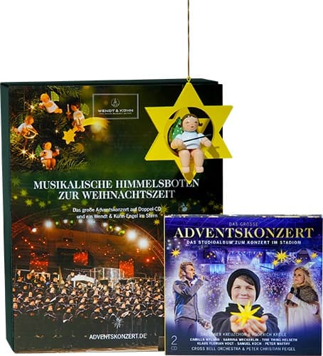 Geschenkbox: Adventskonzert und Engel