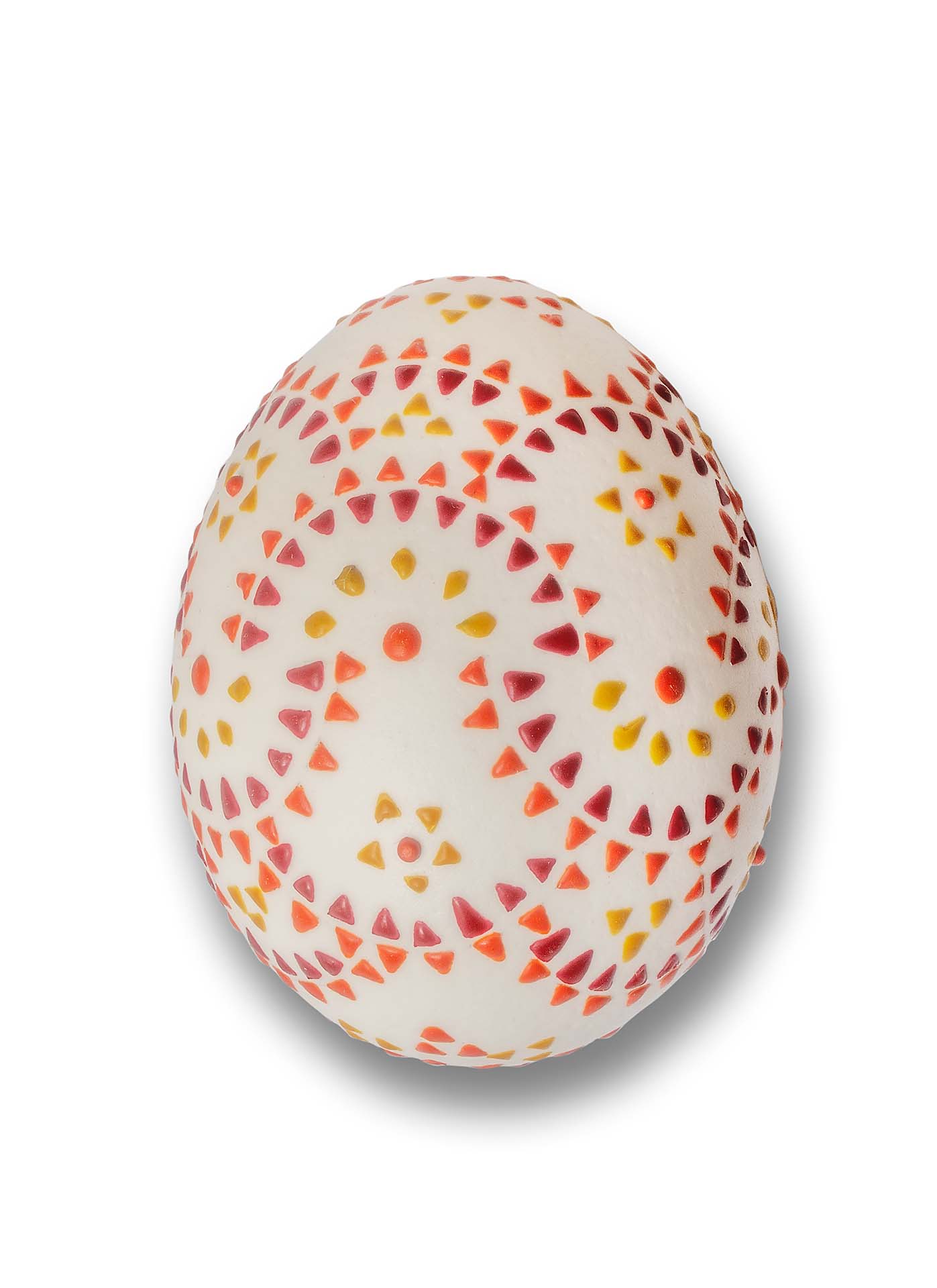 Osterei - Bossiertechnik weiß - Bögen 1