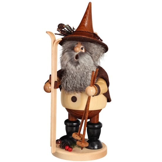 Räuchermann Waldwichtel Skifahrer