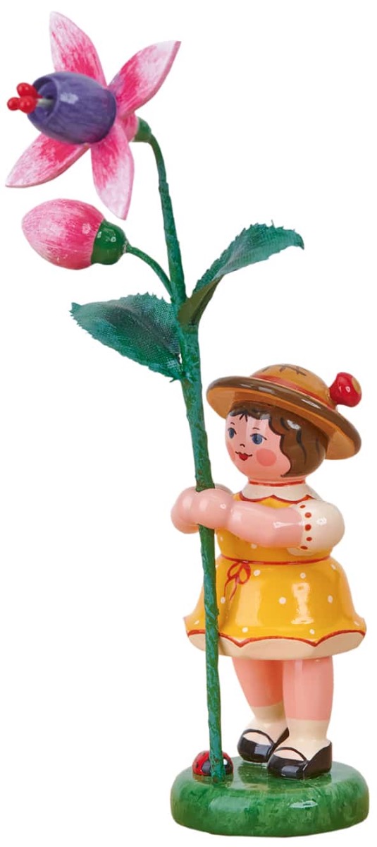 Hubrig - Blumenmädchen mit Fuchsie