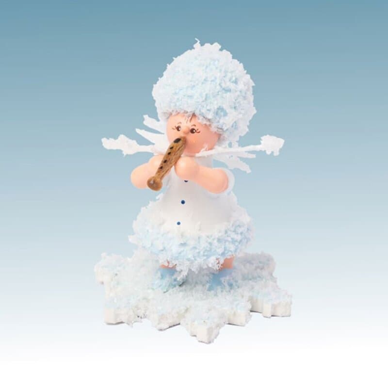 Schneeflöckchen mit Flöte