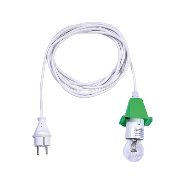 5 m WEIßES Innenkabel für grüne Herrnhuter Sterne aus Kunststoff (A4/A7)