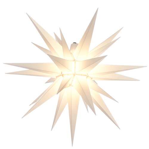 Original Herrnhuter Stern für außen ø ca. 68 cm weiß (A7)