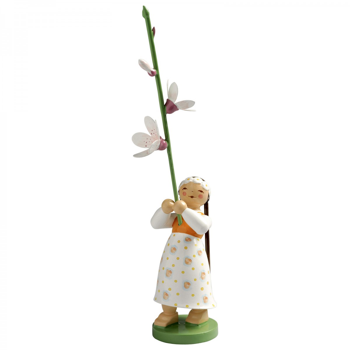 Mädchen mit Kirschblüte