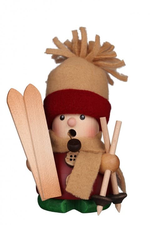 Räuchermann Skifahrer