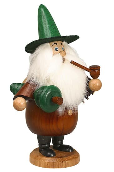 Räuchermann Wurzelzwerg Baummauser braun