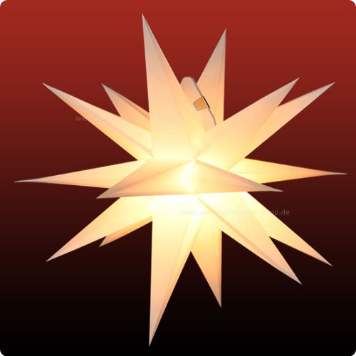 Annaberger Faltstern No. 5 ø 58 cm weiß