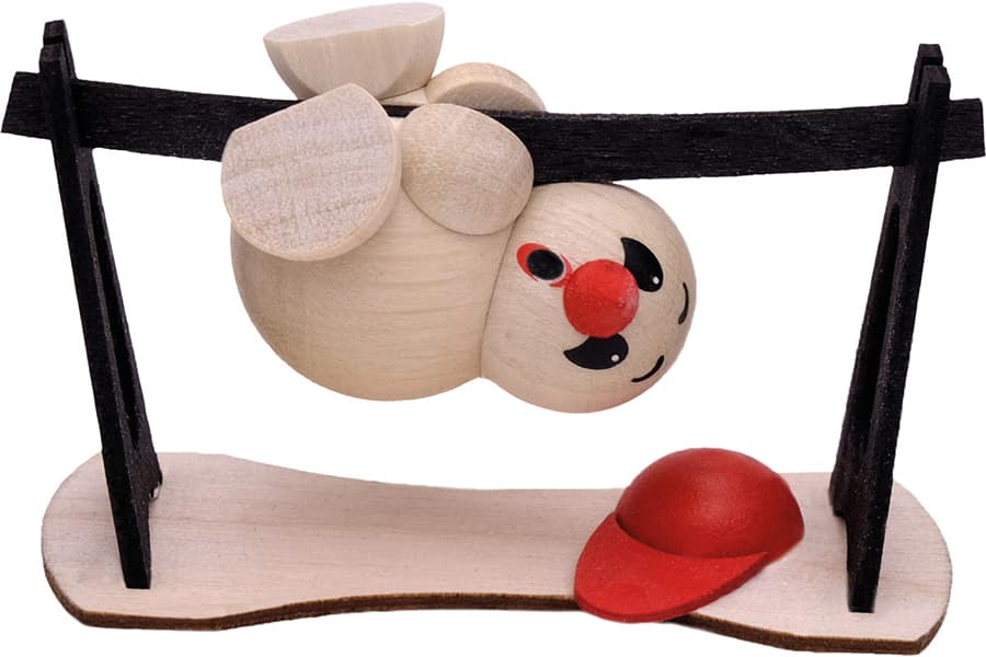 Cool Man oben bleiben