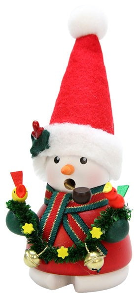 Räuchermann Schneemann Weihnachtsmann - Auslaufartikel