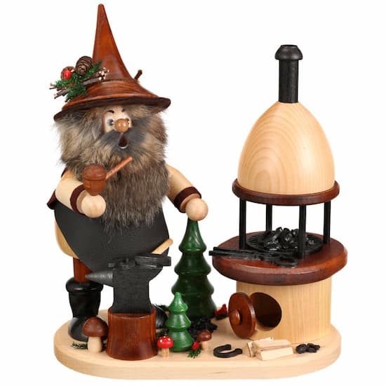 Räuchermann Waldwichtel Schmied