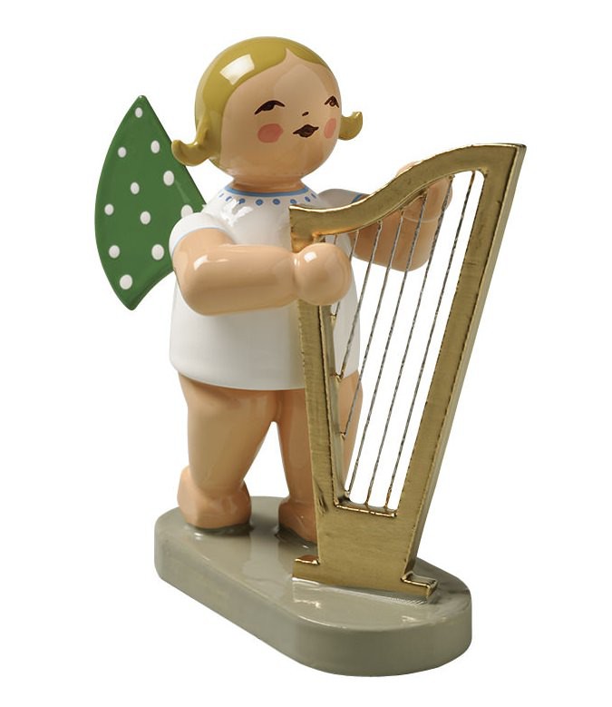 Engel mit Harfe groß