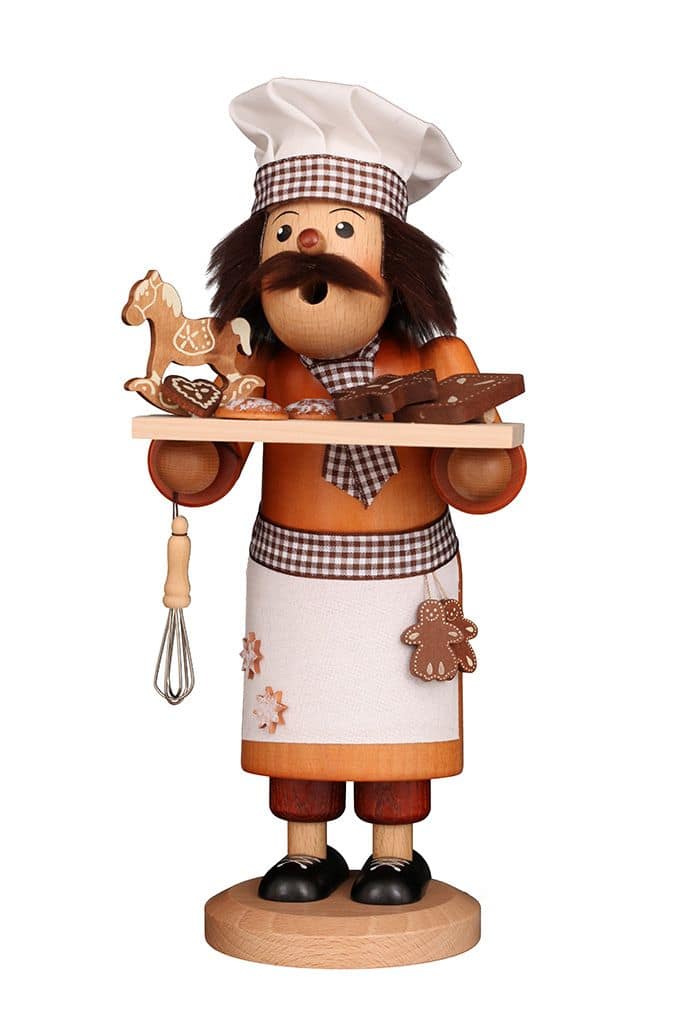 Räuchermann Lebkuchenbäcker natur