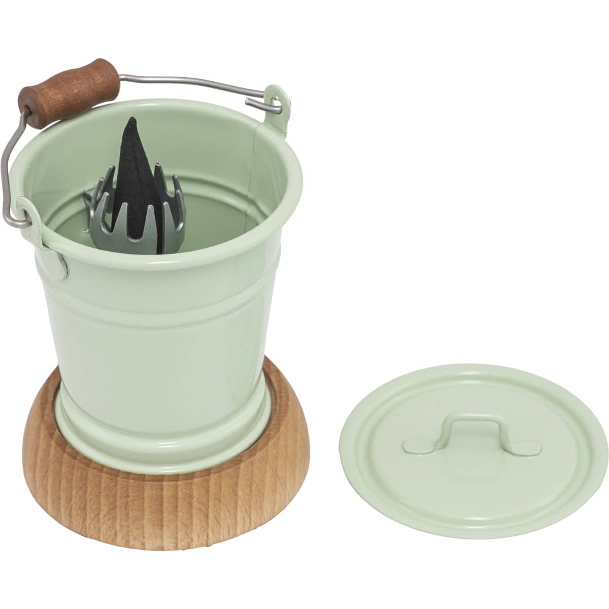 Räuchereimer - Der Puristische - hellgrün