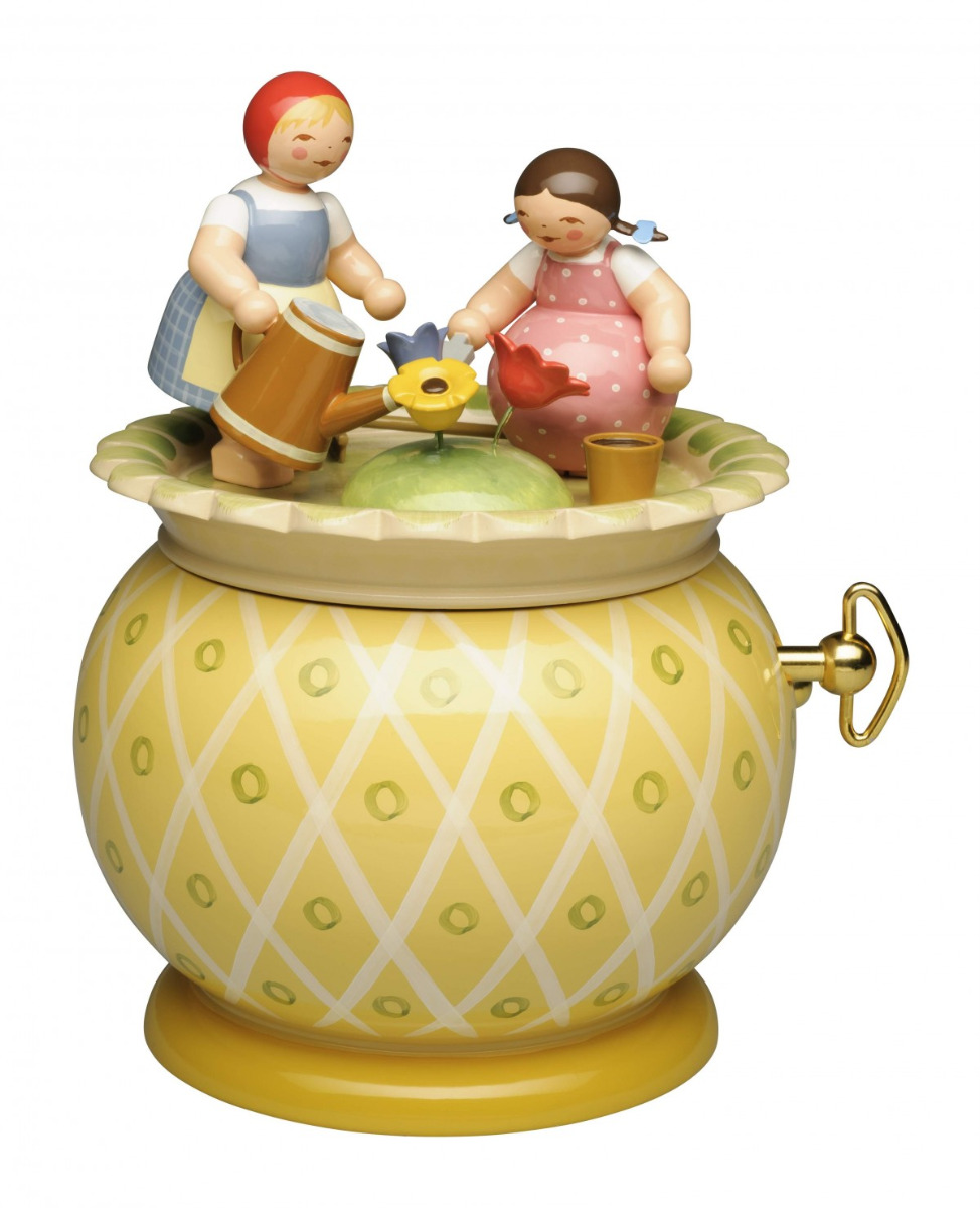 Spieldose Zwei Mädchen