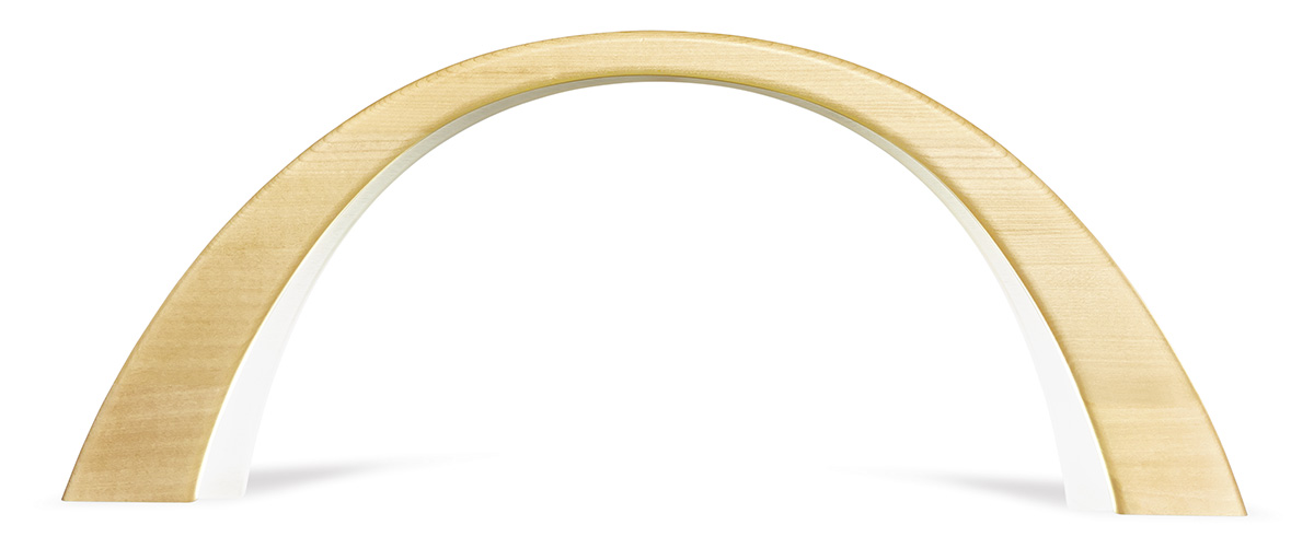 LED-LichtBogen Fichte natur