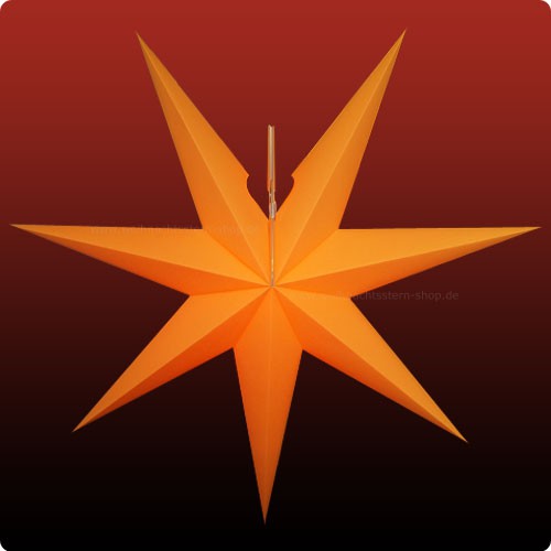 Erzgebirgischer Fensterstern No. 15 ø 54 cm orange