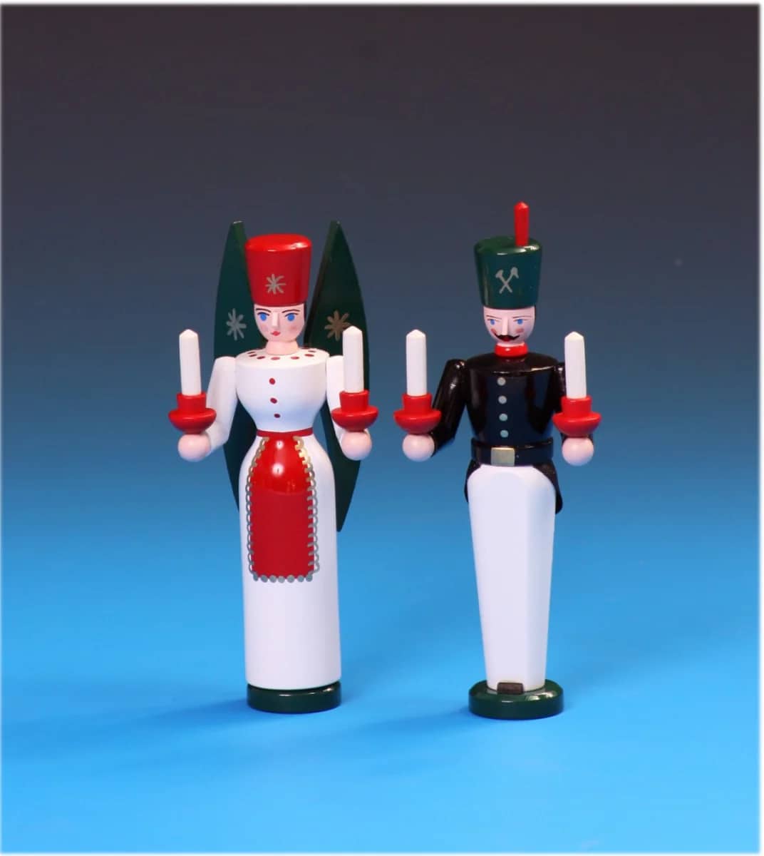 Lichterengel und Bergmann