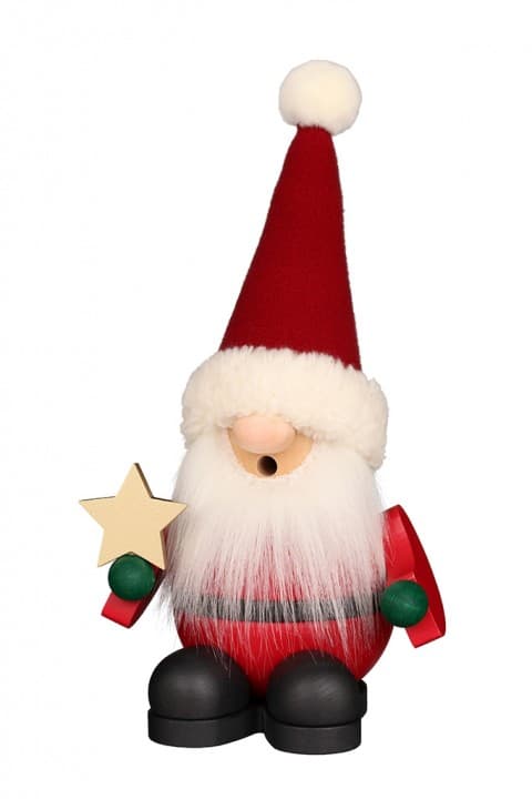 Räuchermann Kugelzwerg rot