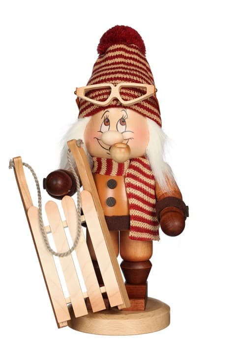 Räuchermann Wichtel Rodler