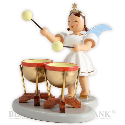 Blank - Kurzrockengel farbig mit Kesselpauke doppelt