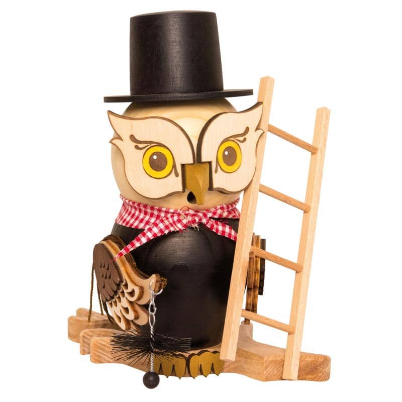 Rauchfigur Eule Schornsteinfeger