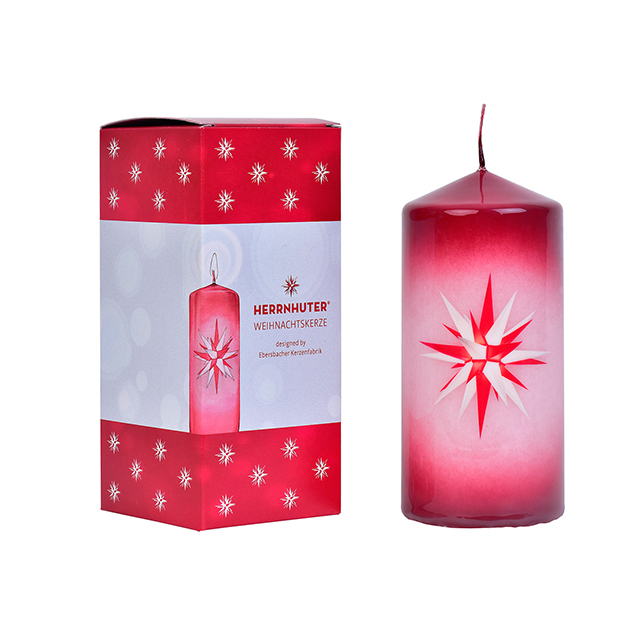 Herrnhuter Sterne Weihnachtskerze