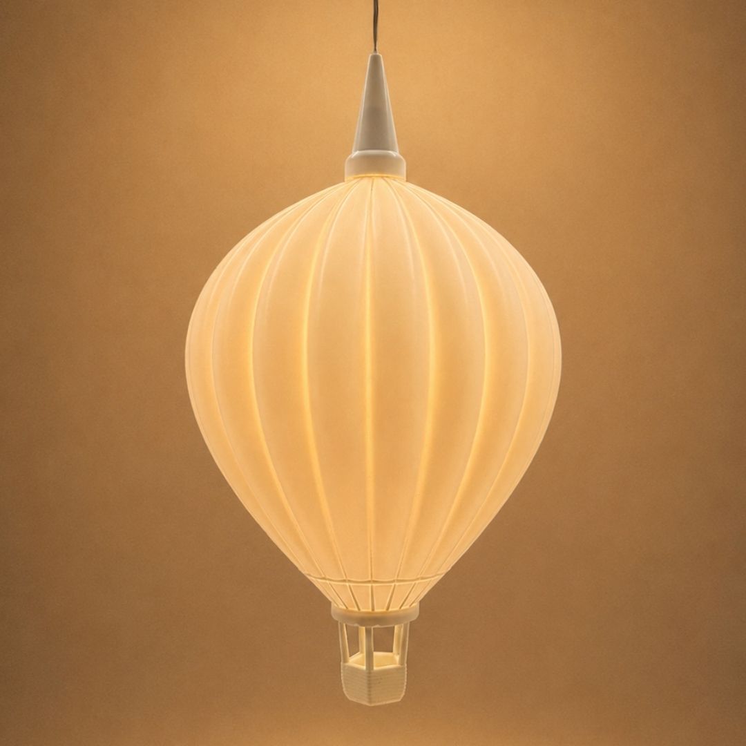 Lampenschirm Heißluftballon