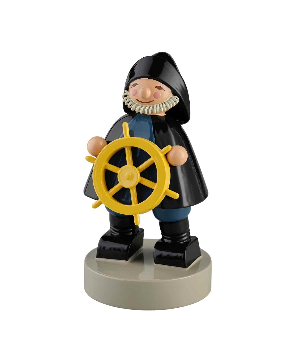Steuermann, klein, schwarz