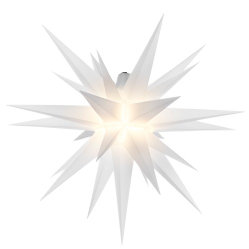 Original Herrnhuter Stern für außen ø ca. 68 cm opal (A7)