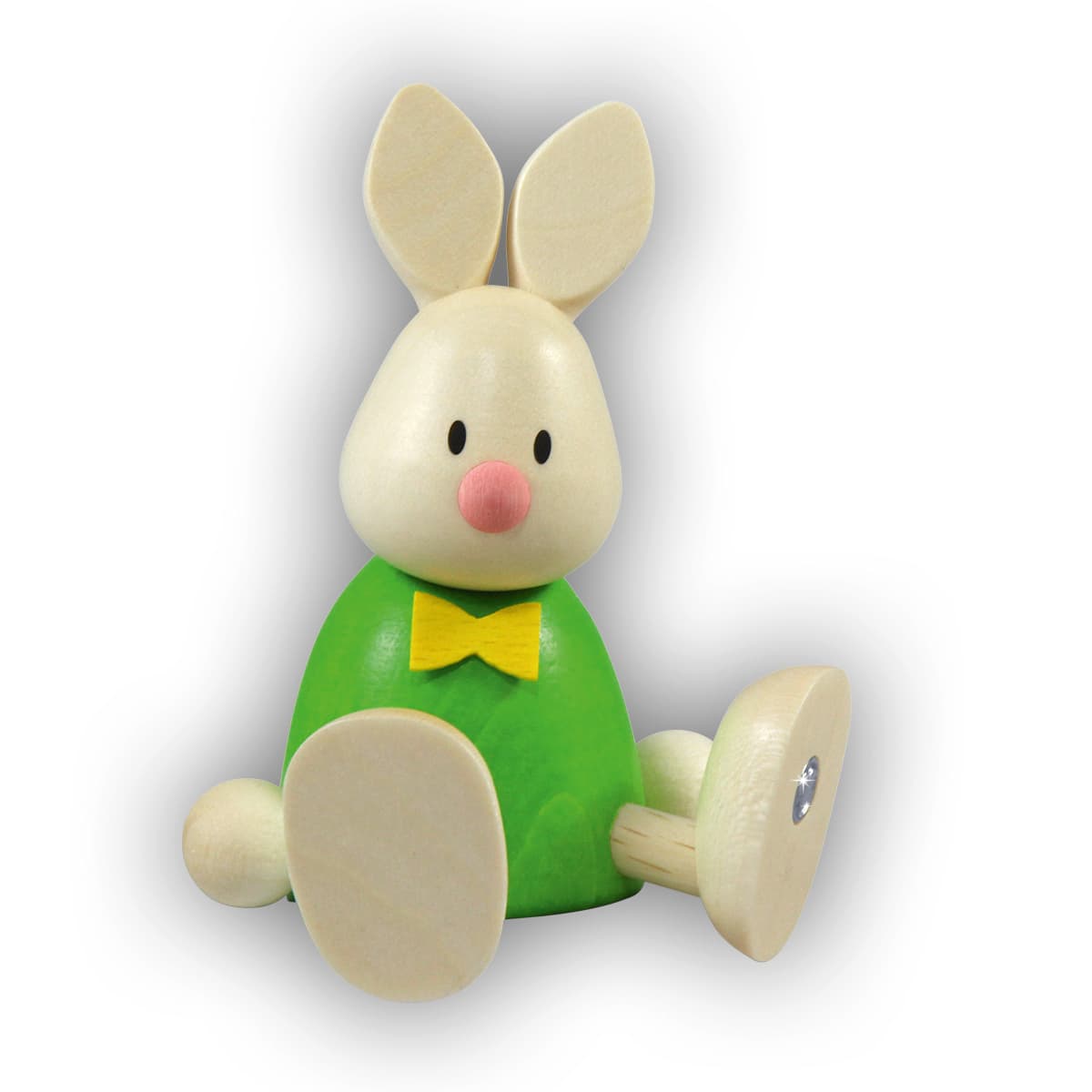 Kaninchen Max sitzend