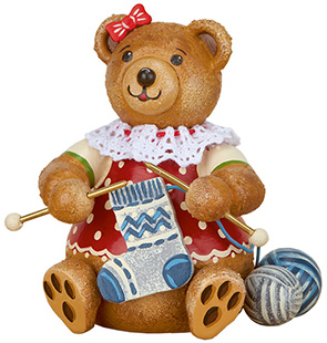 Hubrig - Hubiduu Teddy mit Herz - Strickliesel