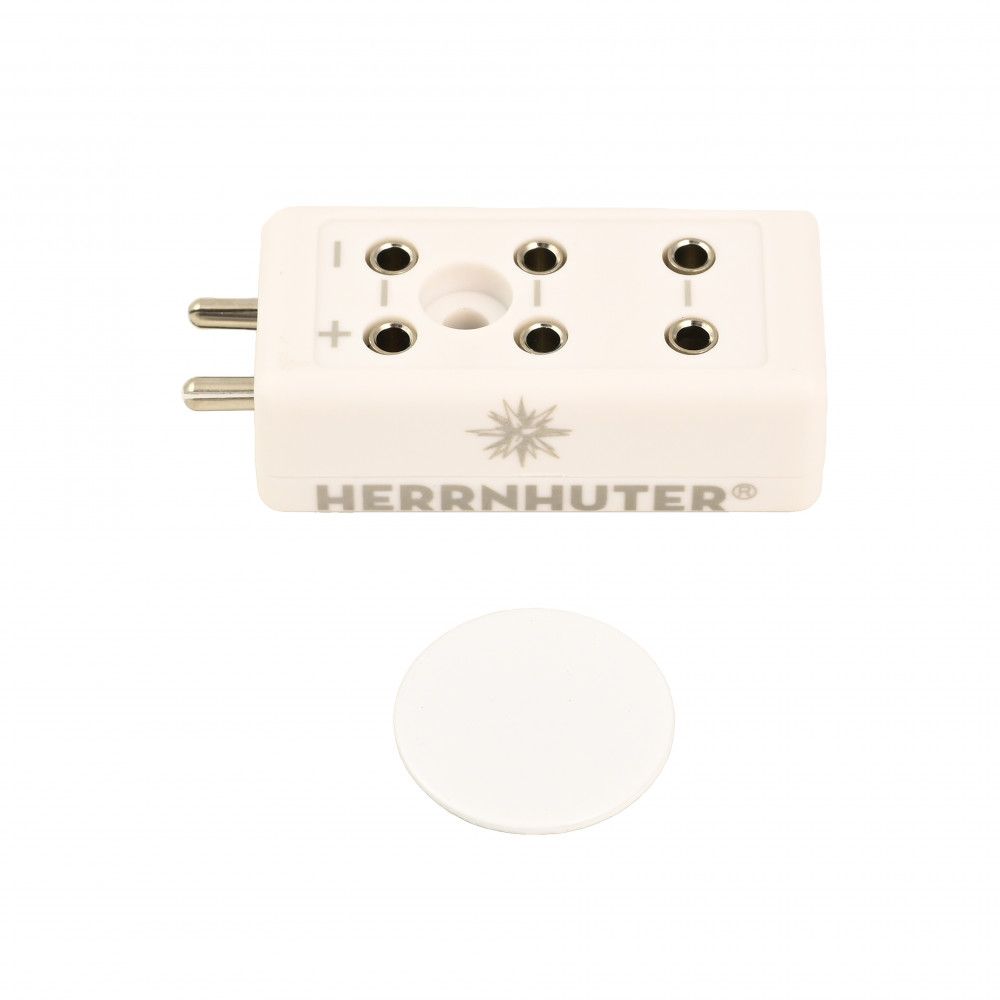 4-fach Verteiler für Original Herrnhuter Sterne (ø 8 und 13 cm)