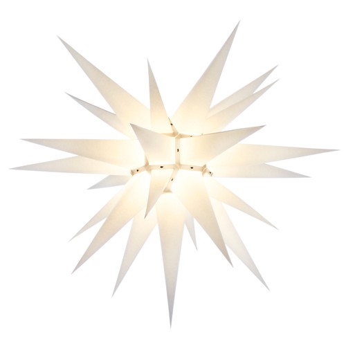 Original Herrnhuter Stern für innen ø ca. 70 cm weiß (I7)