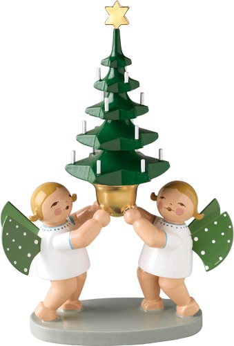 Engelgruppe mit Baum