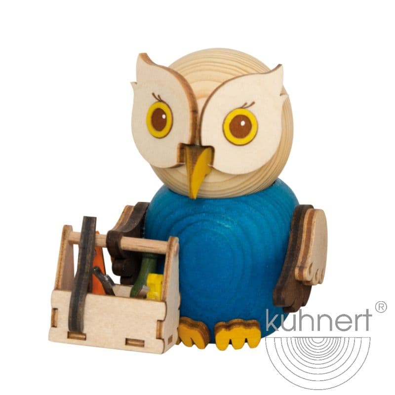 Mini Eule Handwerker - Auslaufartikel