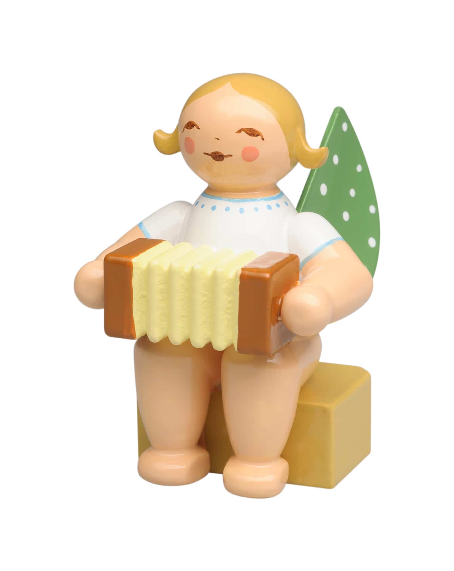 Kalenderfigur 2025, Engel mit Harmonika