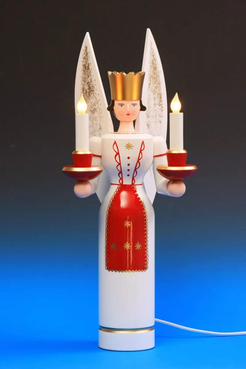 Lichterengel farbig, elektr.