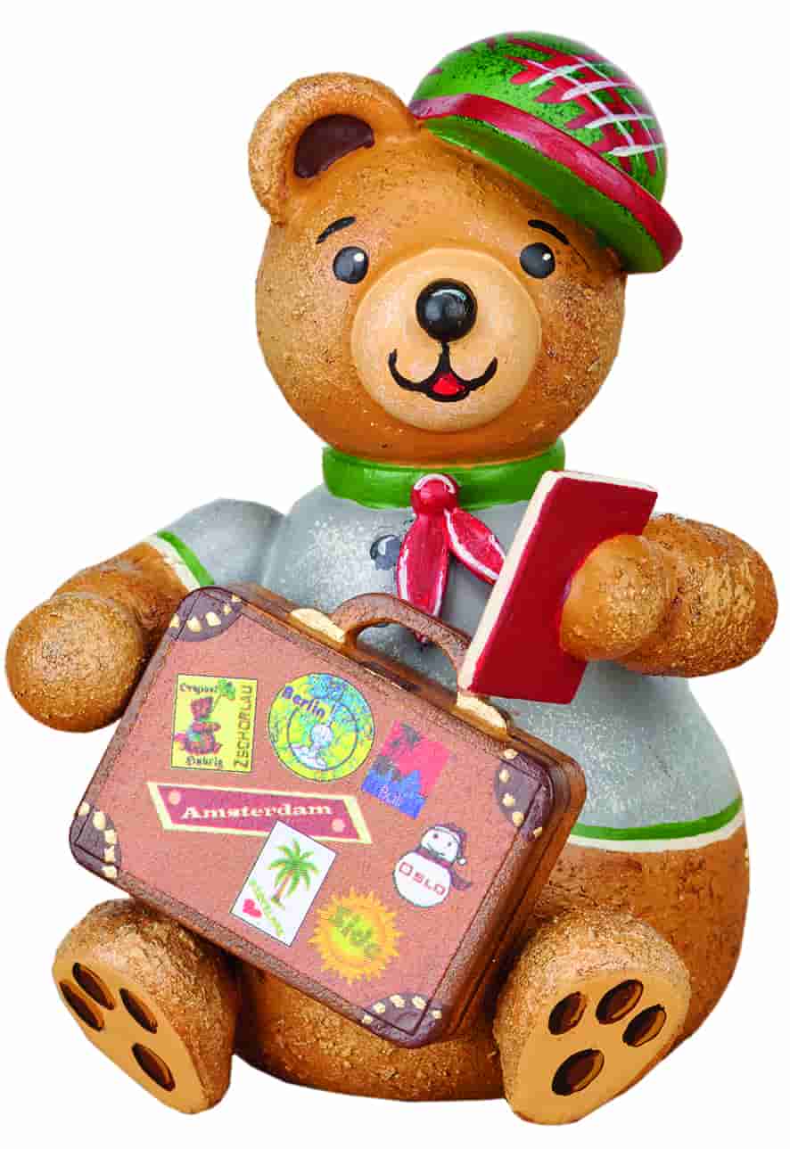Hubrig - Hubiduu Teddy mit Herz - Reiselust