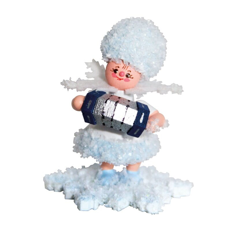 Schneeflöckchen mit Konzertina
