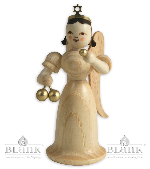 Blank - Langrockengel mit Weihnachtskugeln